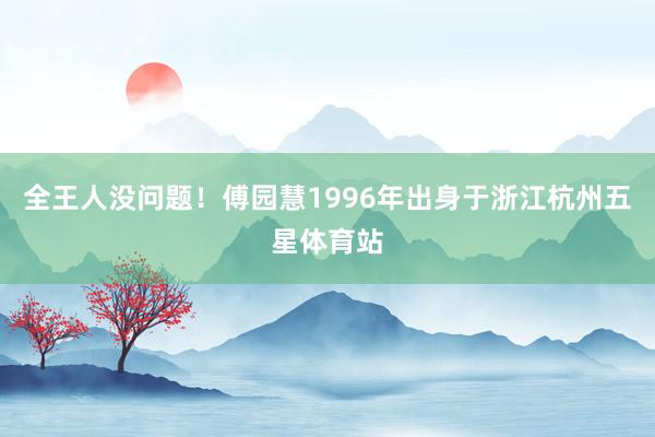 全王人没问题！傅园慧1996年出身于浙江杭州五星体育站