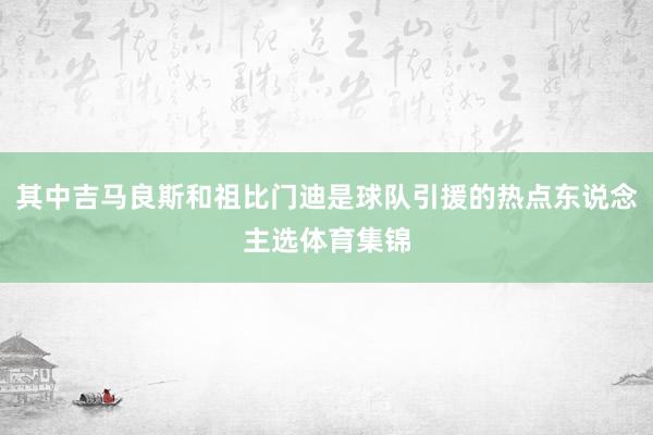 其中吉马良斯和祖比门迪是球队引援的热点东说念主选体育集锦